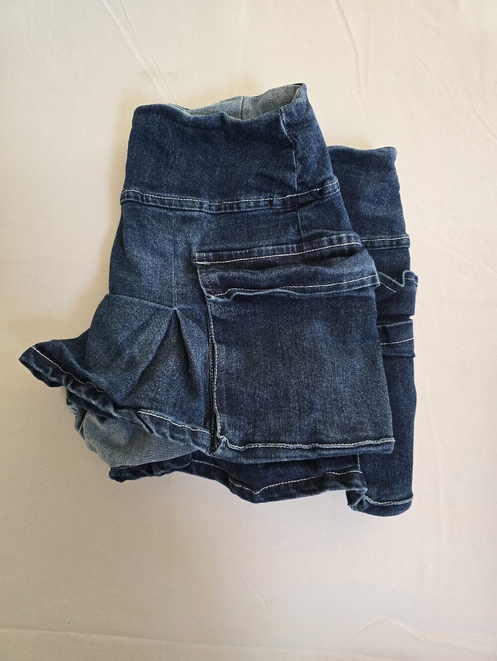 Madden Girl Denim Cargo Skort Size Small